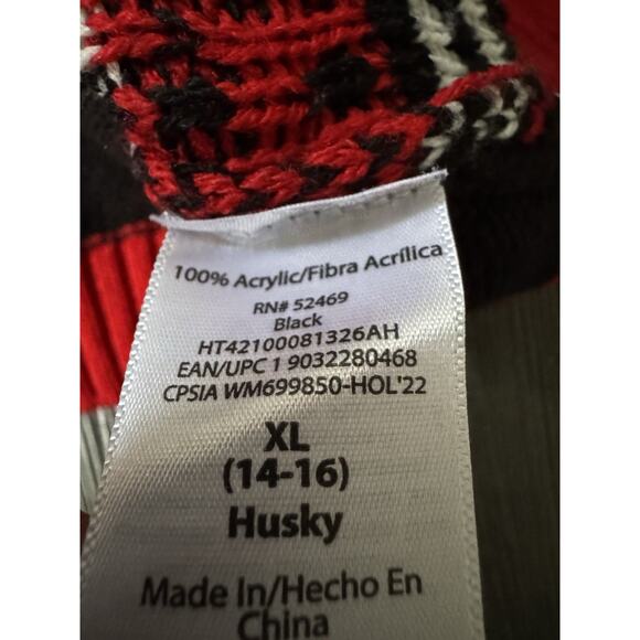 Holiday Time Ugly Christmas Sweater Christmas Holiday Feliz Navidad Santa XL - Picture 3 of 8